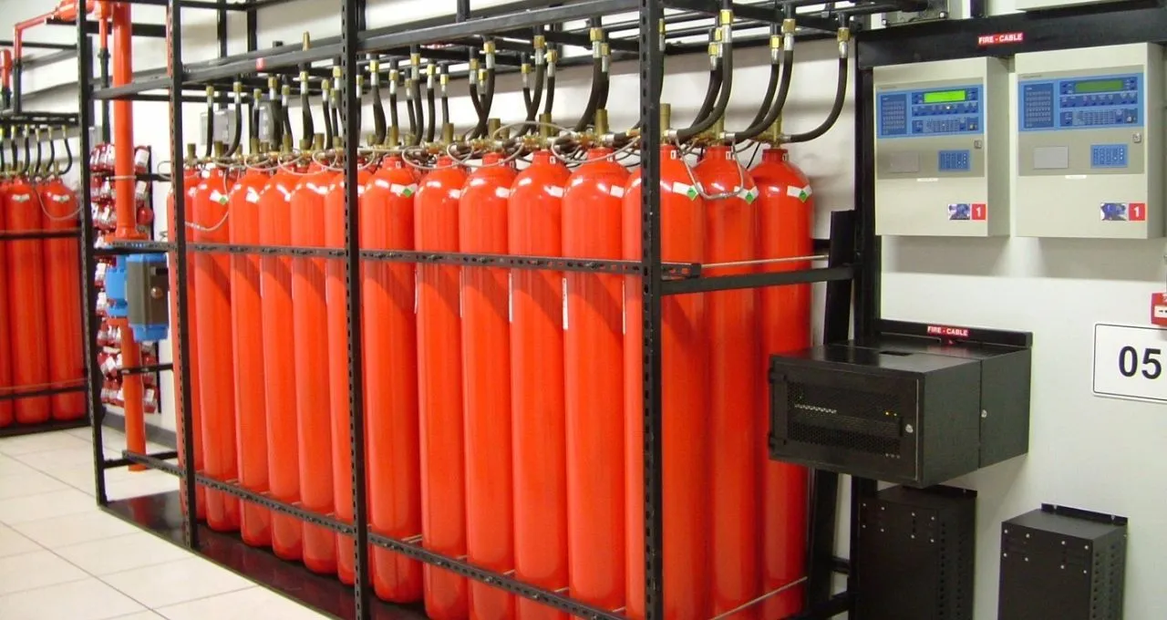 ups data centers inert gas